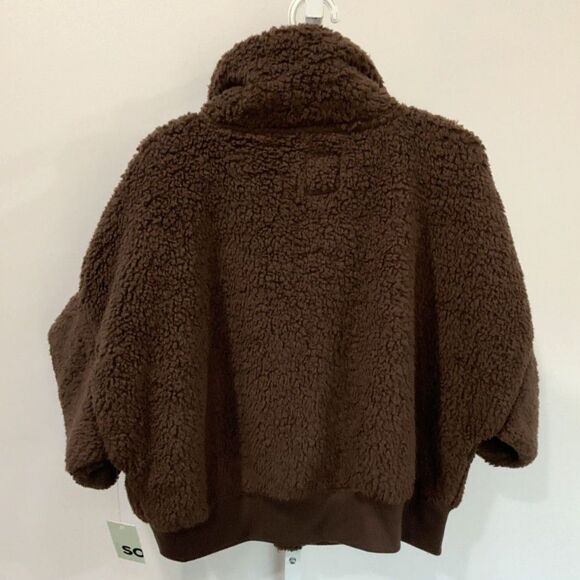 NWT!! Teddy Bear Zip Up Coat in Chocolate XXL - Picture 2 of 8